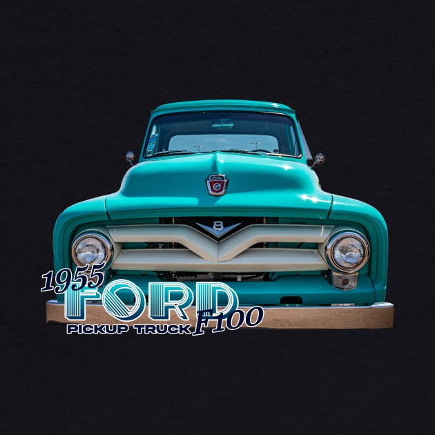 1955 Ford F100 Pickup Truck by Gestalt Imagery